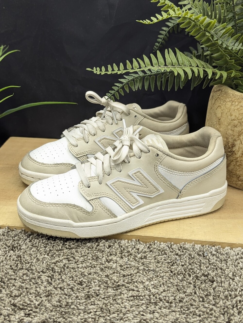New Balance 480 Mens/Youth Size 7 Casual Comfort School Gym Shoes